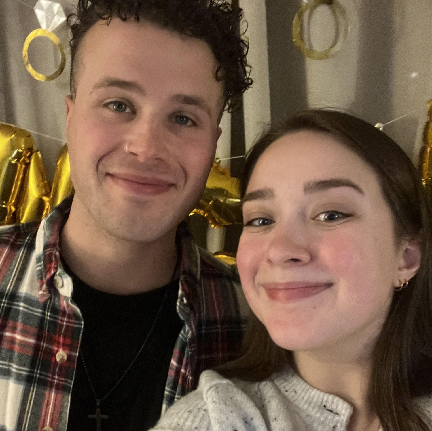 The day we got engaged!