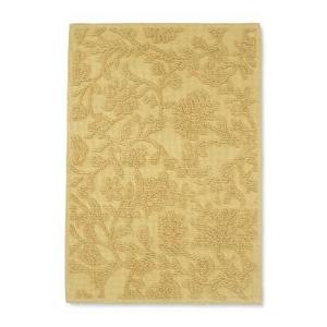 30"x21" Floral Bath Mat Yellow Floral - Threshold™
