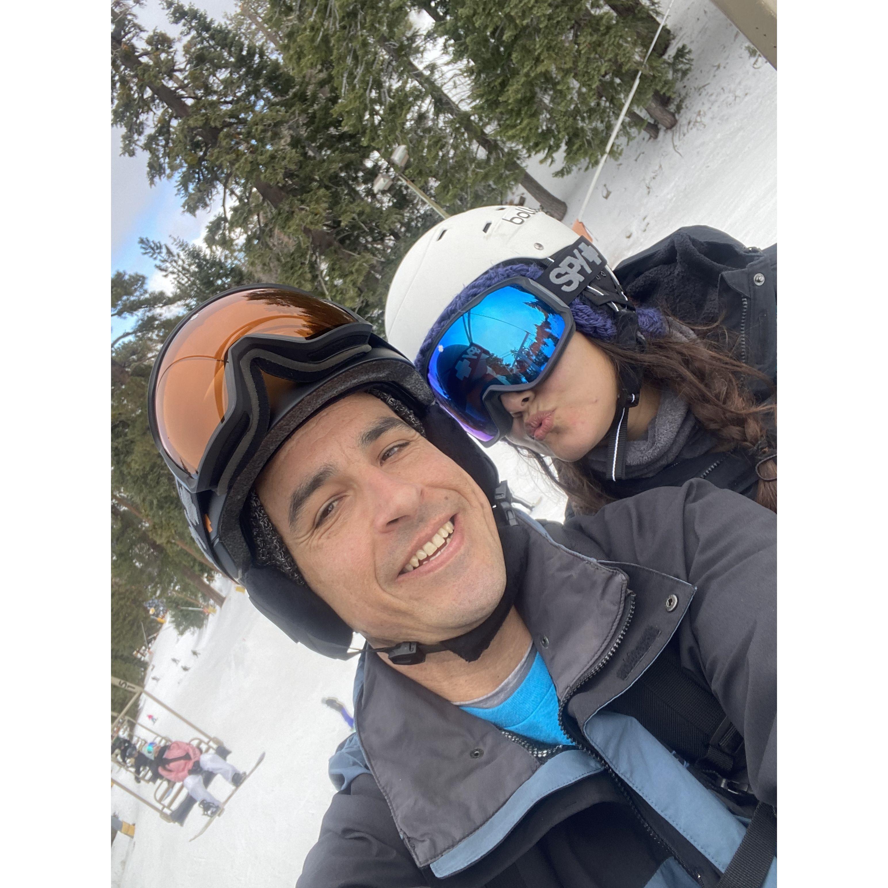 New Years snowboarding!