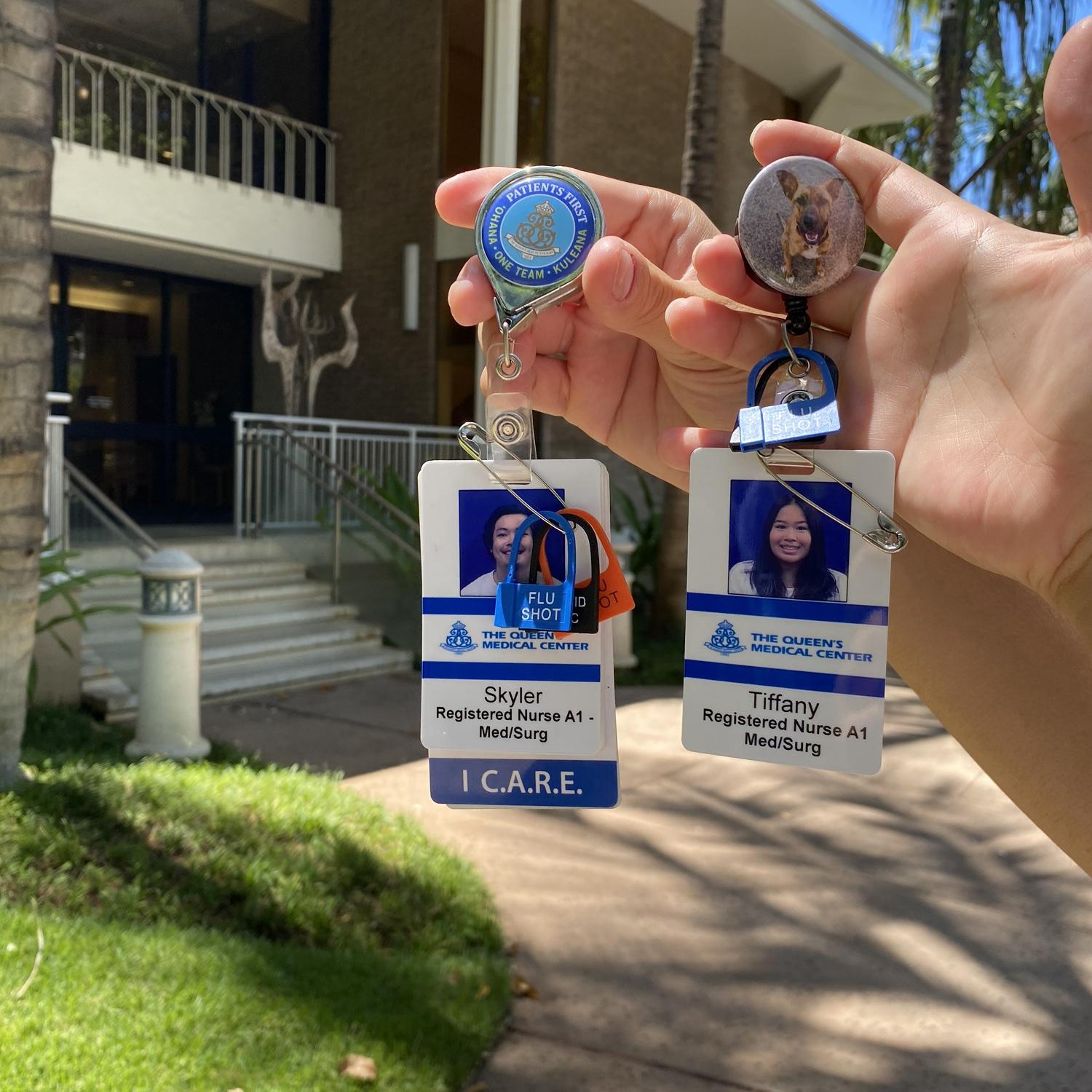 September 7, 2022
Just picked up our badges. Soo excited to start our big girl/boy jobs. (At least Sky was. Tiff was so nervous she thought she would shit her pants)