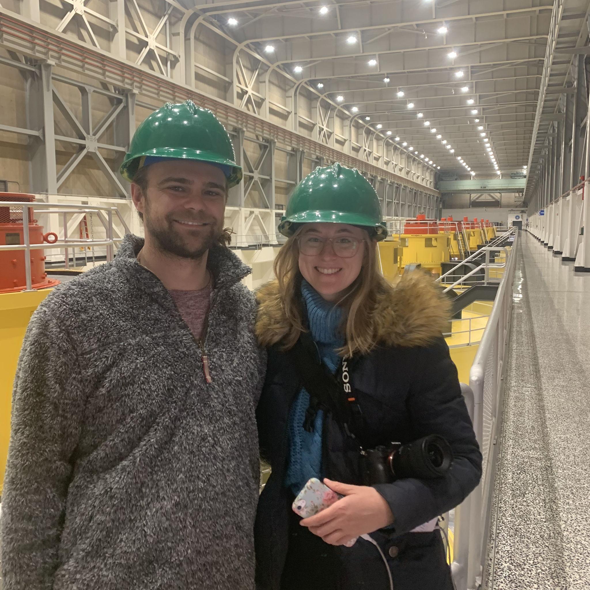 IN the dam (Glen Canyon)