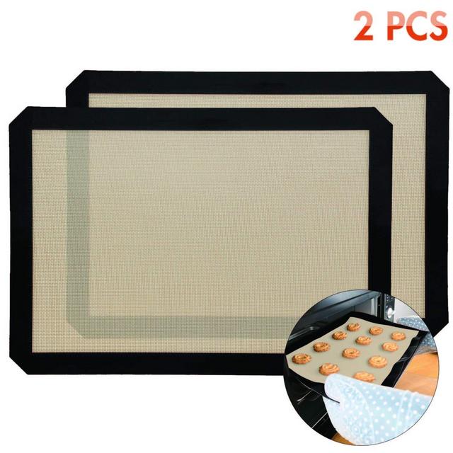 Tonmidej Silicone Baking Mats (2 Pack)