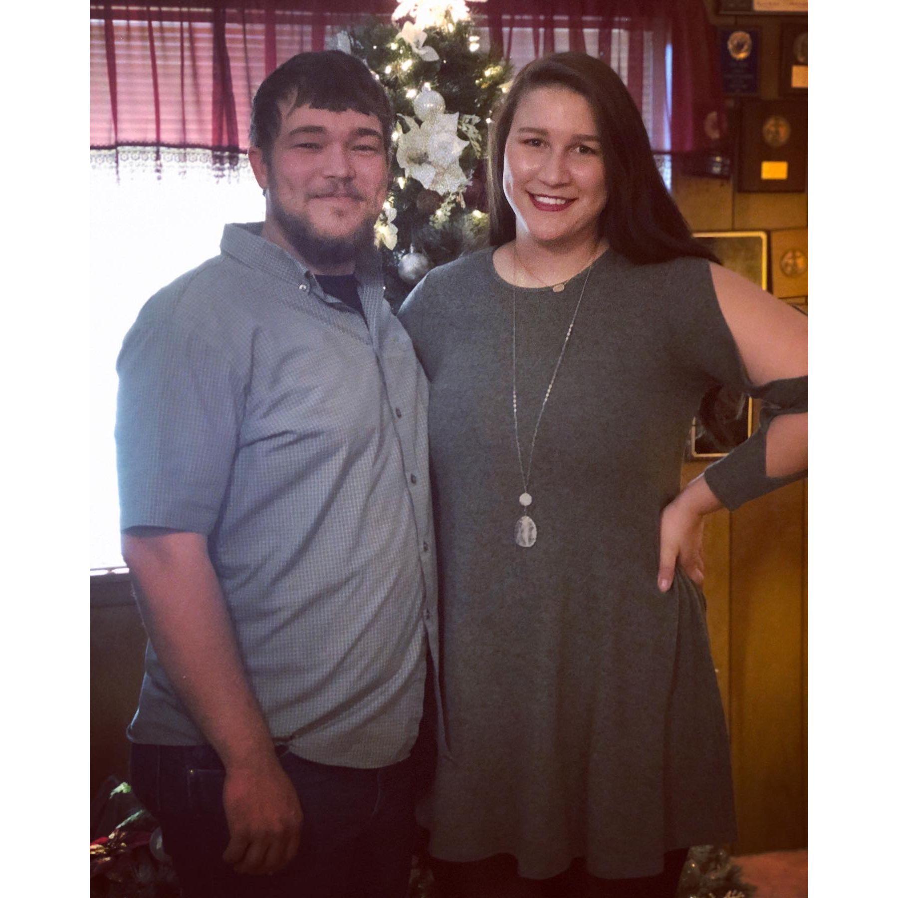 12-22-2019 First Christmas together🎄