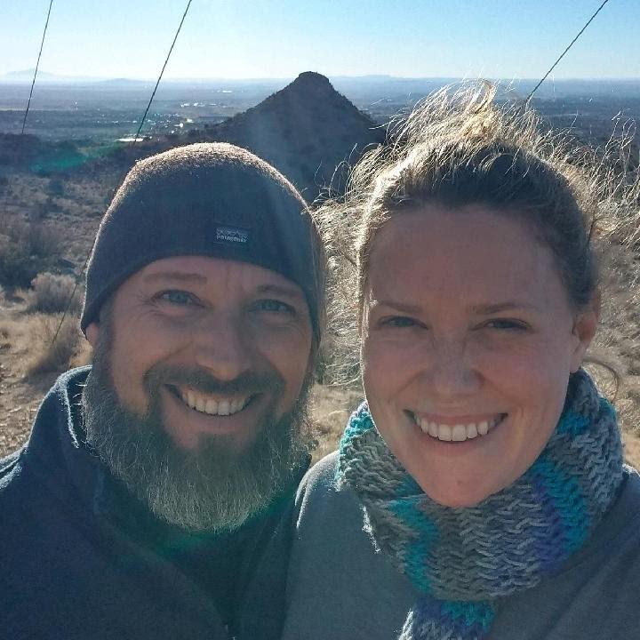 December 2020 - a chilly hike in the New Mexico desert over Christmas break.