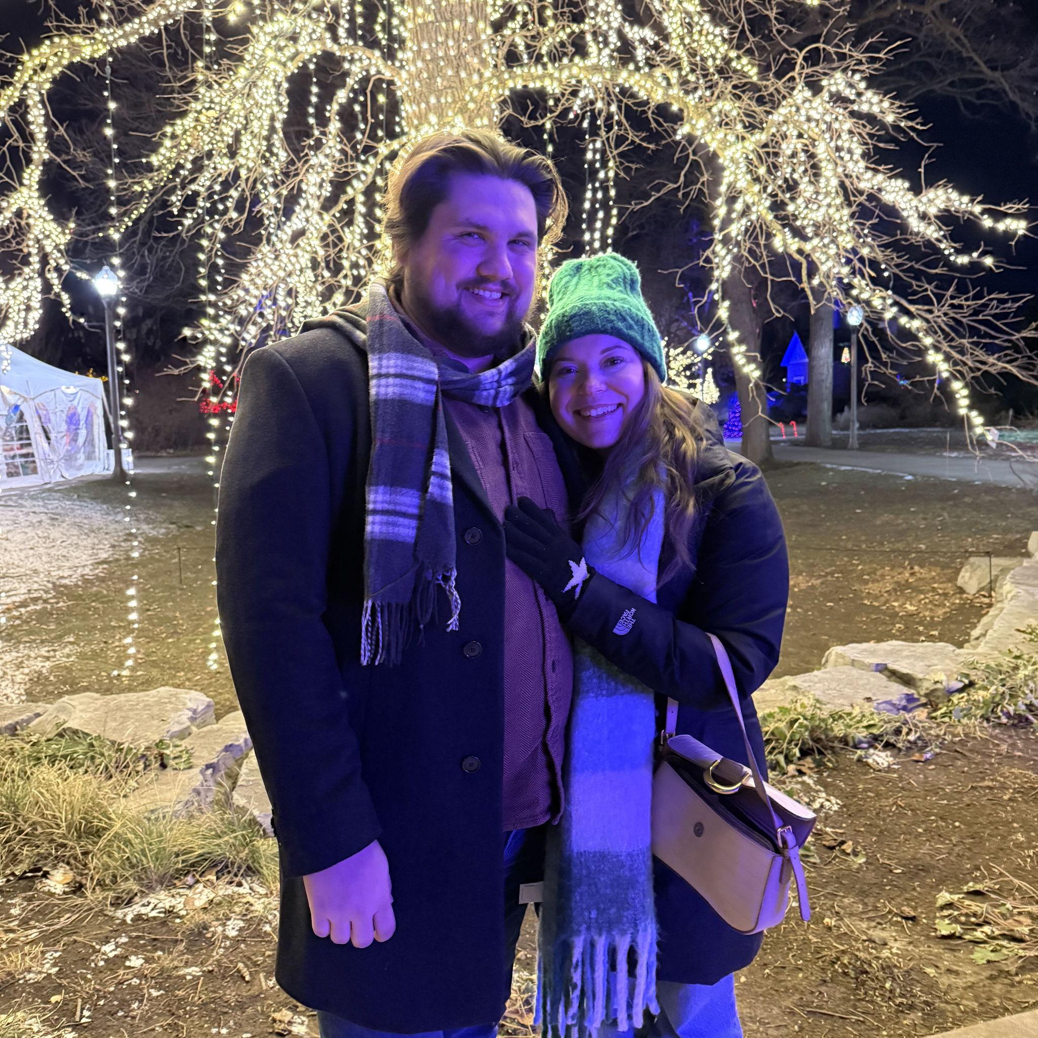 Our first visit to Wellfield botanical gardens!