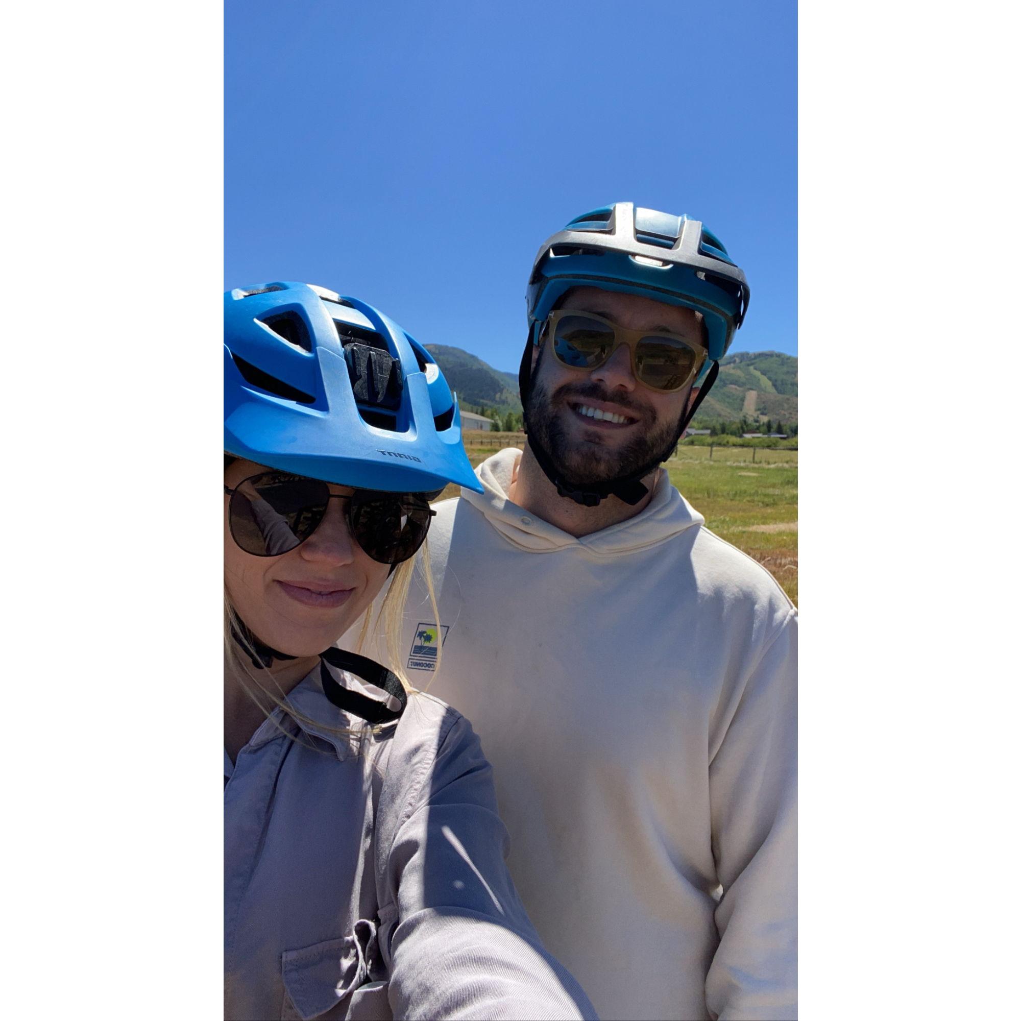 Biking in Park City