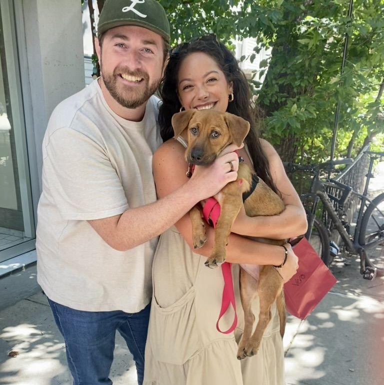 Adopting our baby, Penny!