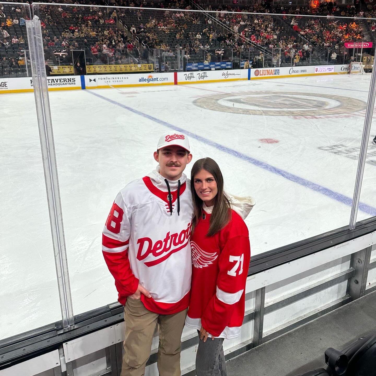 March 2025: Another trip to Vegas -this time for the Detroit Red Wings!