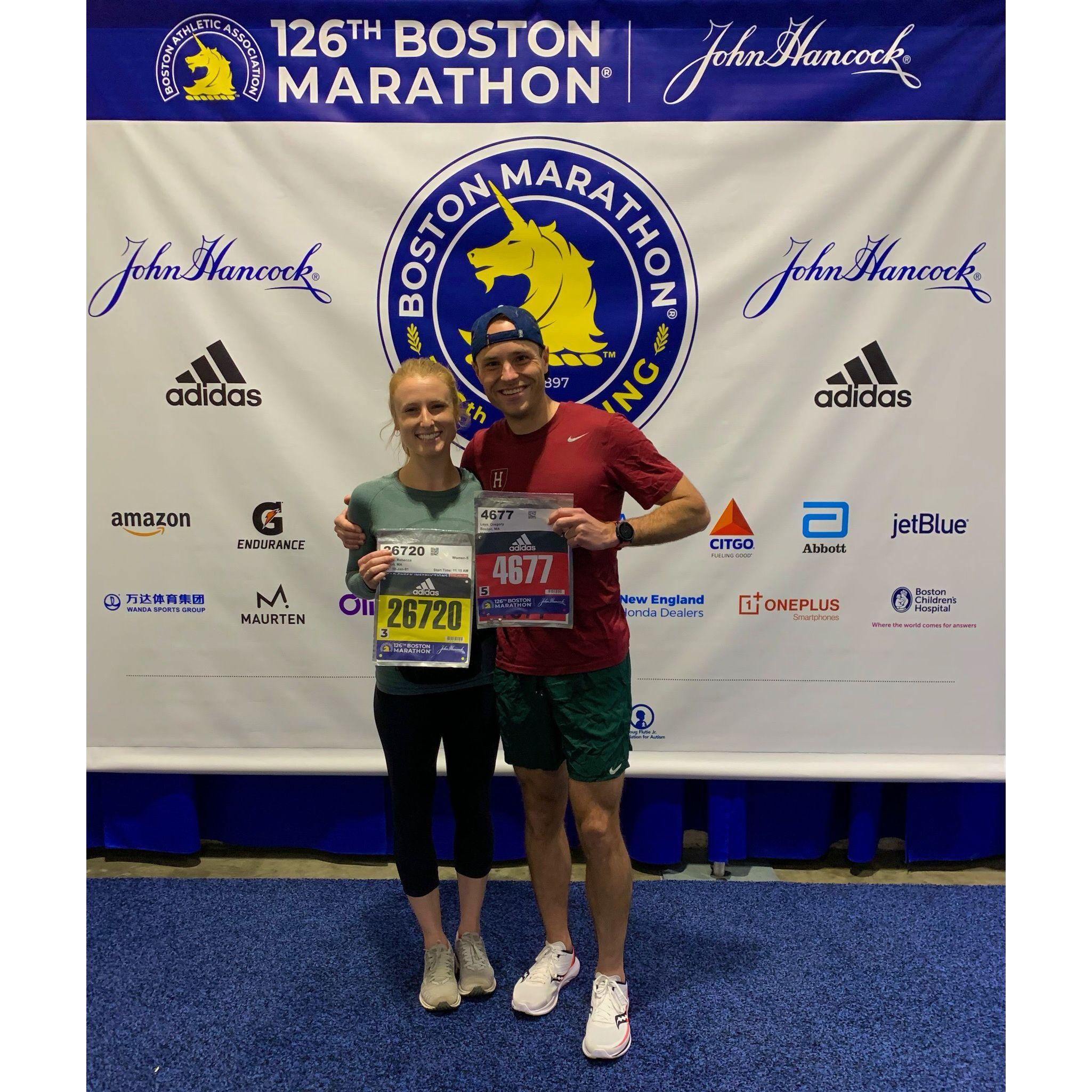 Boston Marathon jitters