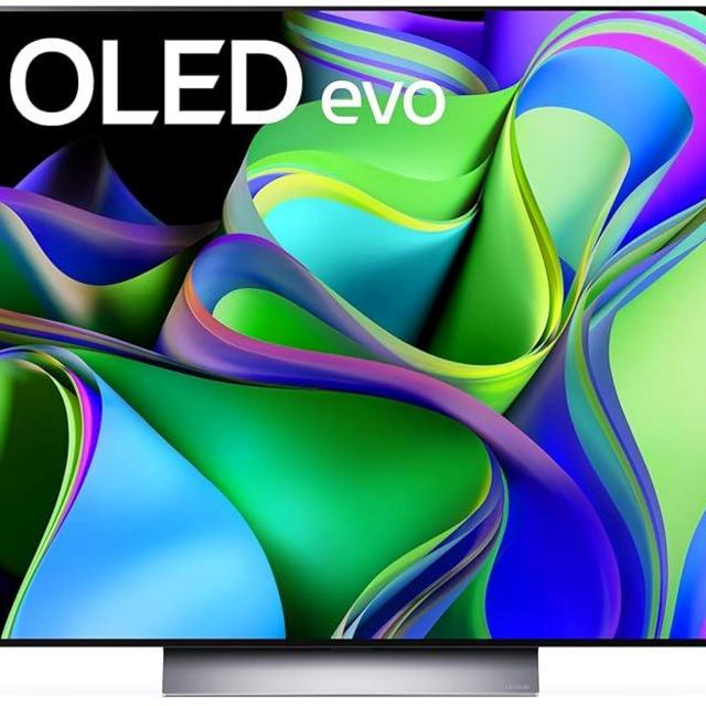LG C3 Series 55-Inch Class OLED evo 4K Processor Smart Flat Screen TV for Gaming with Magic Remote AI-Powered OLED55C3PUA, 2023 with Alexa Built-in