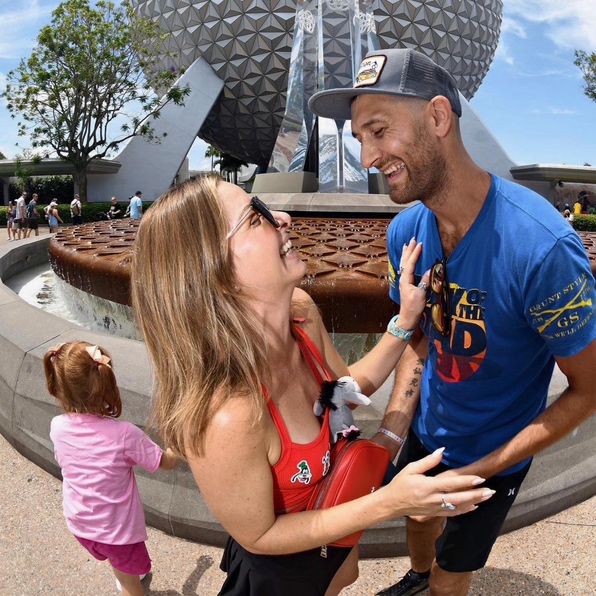 The day Ryan asked me to marry him!! ❤️ 
Epcot - June 15, 2024