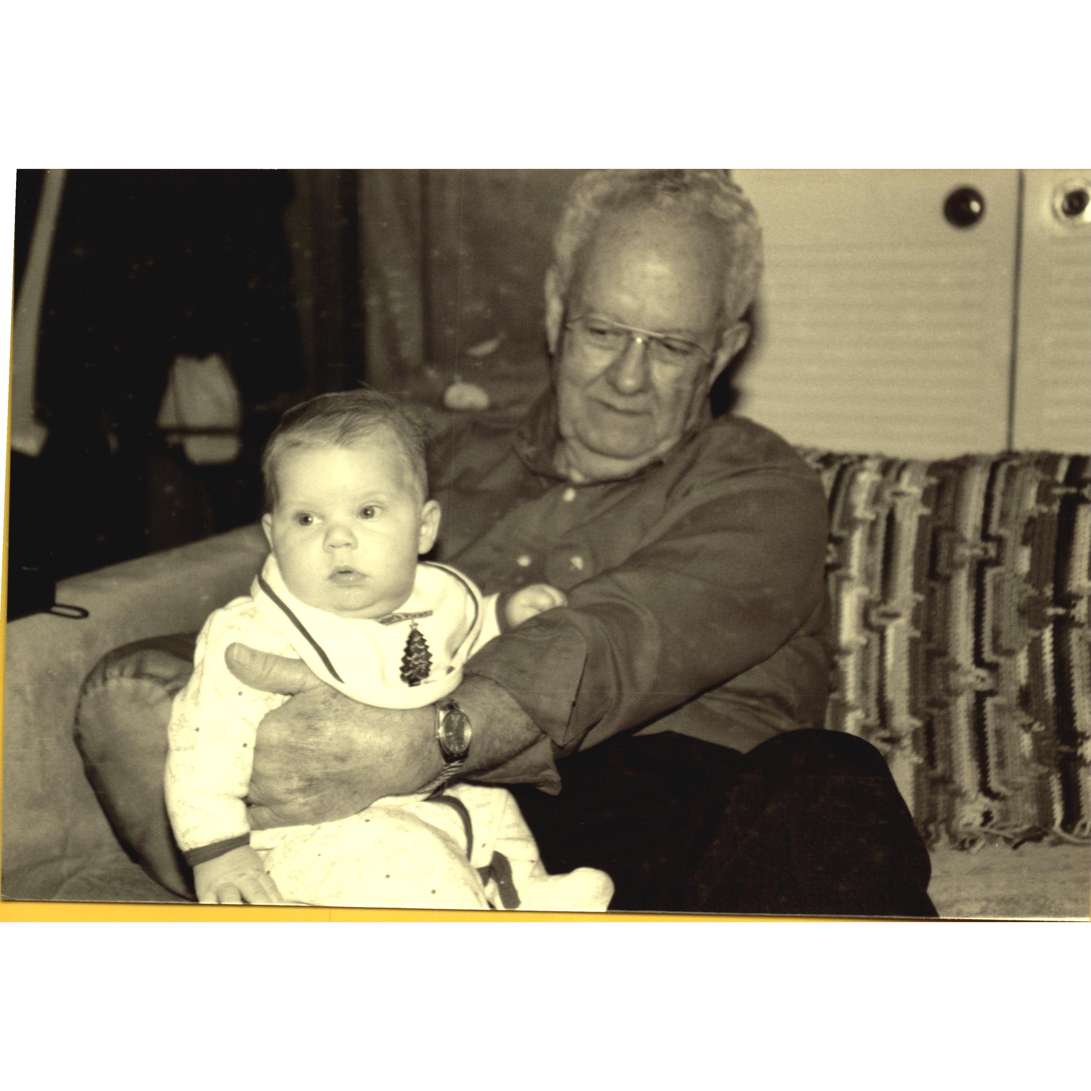 Zachary's Papa, his maternal great-grandfather.