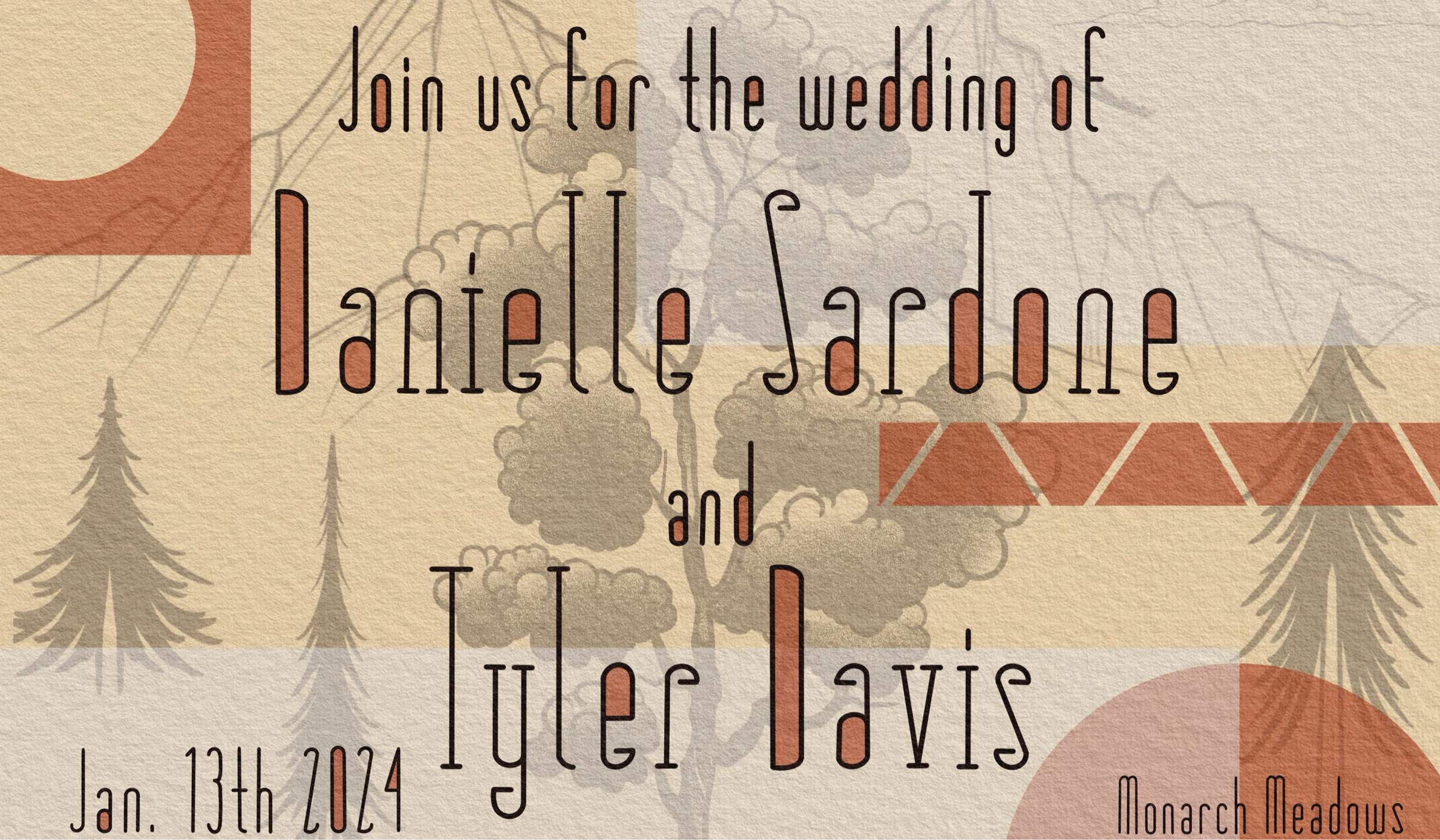The Wedding Website of Dani Sardone and Tyler Davis
