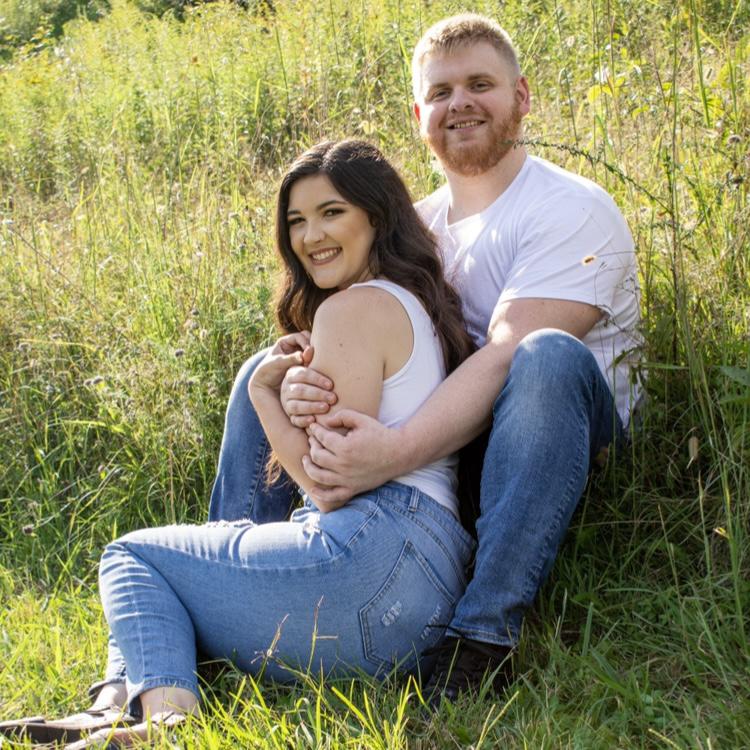Summer engagement photos with Appalachian Creative (2022).