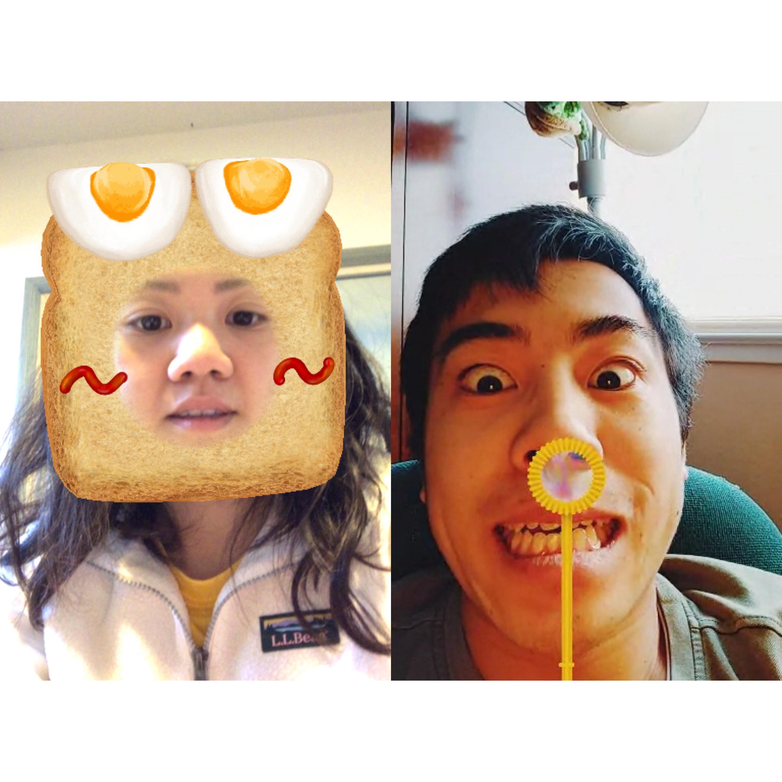 during LDR times, playing around with filters heh