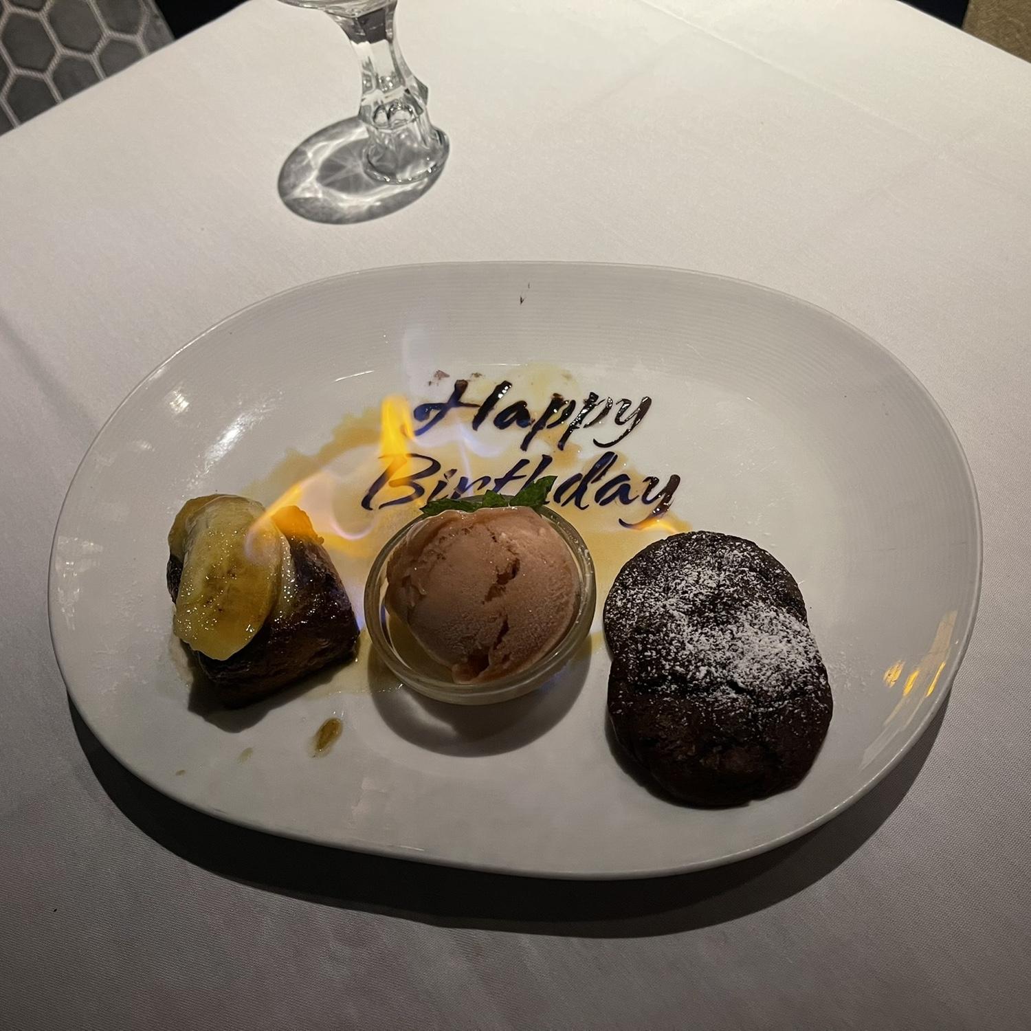 Celebrating my birthday (Zitlali) at Eddie V's