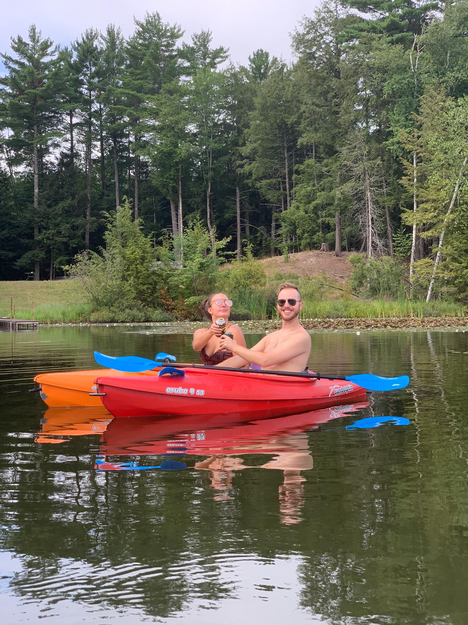 Michigan escape August 2020 with friends and plenty of COVID tests.