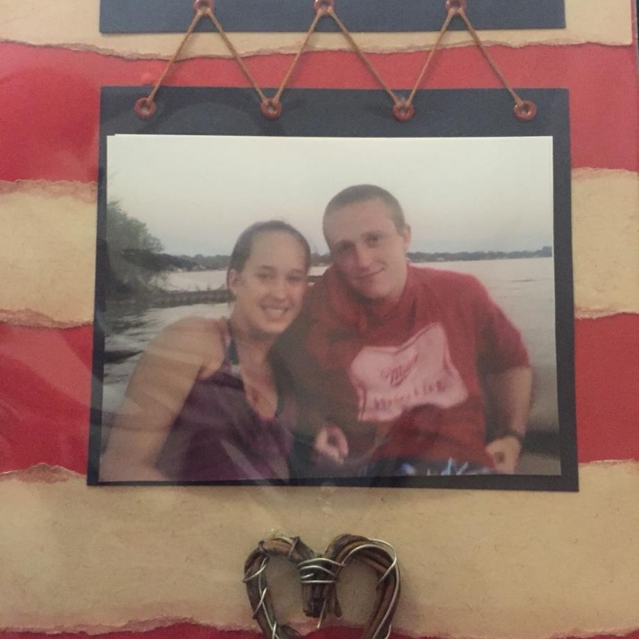 Circa summer 2010 - Scrapbook photos of boat rides on Pistakee