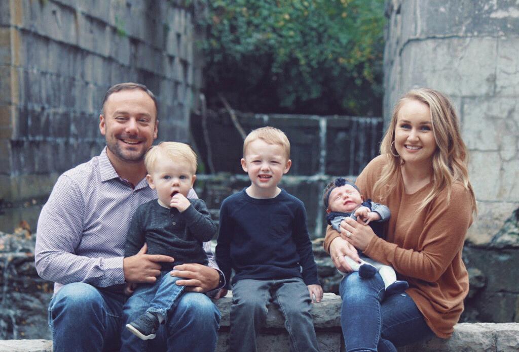 Our nephews Chase and Noah, and niece, Madeline.