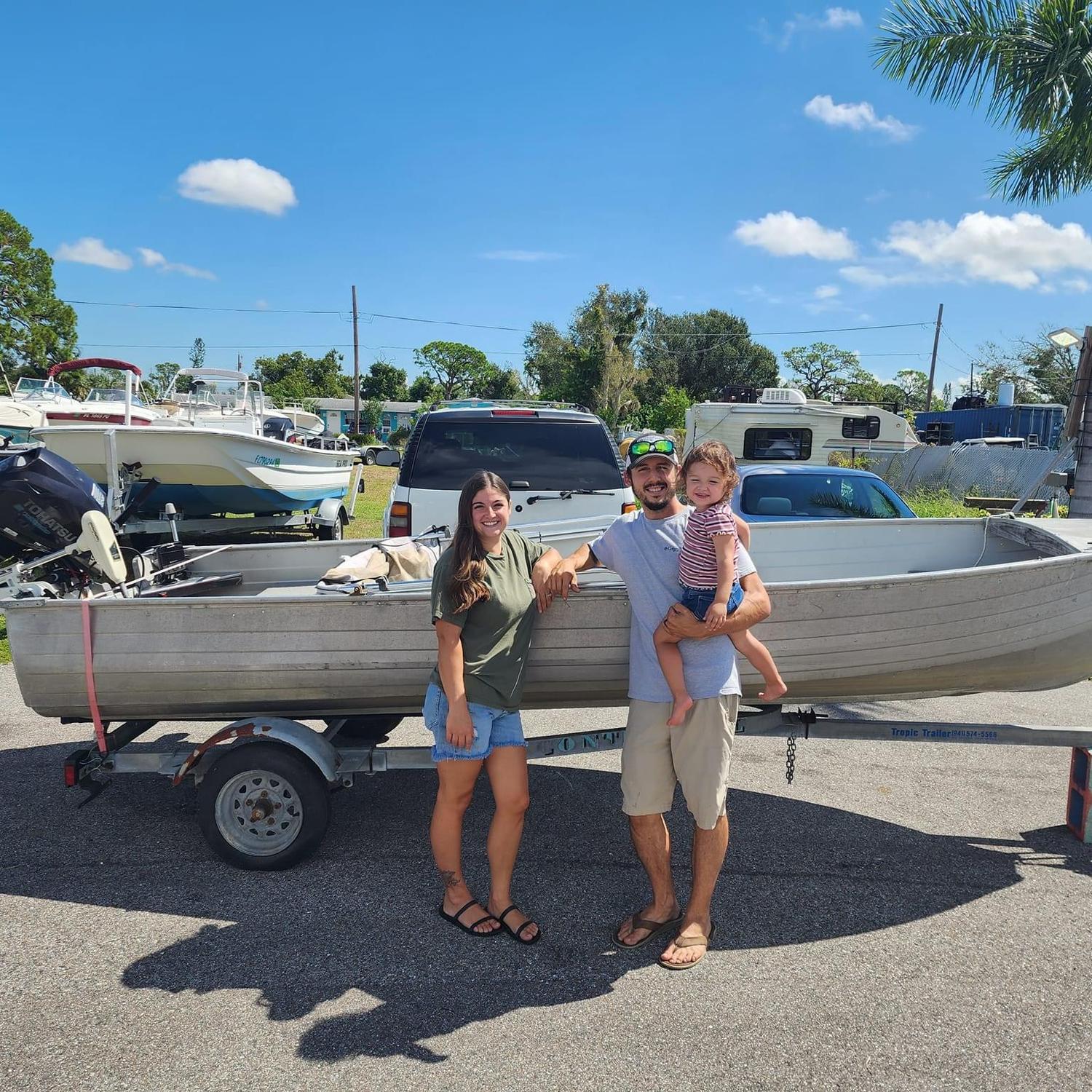 Bought our first little boat