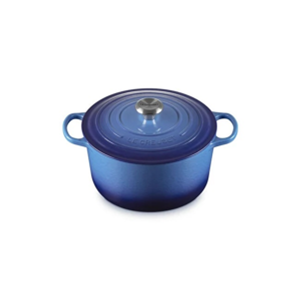 Signature Round Deep Oven - Azure