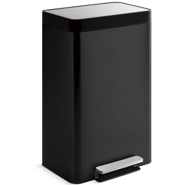 Stainless Steel 13 Gallon Step On Trash Can