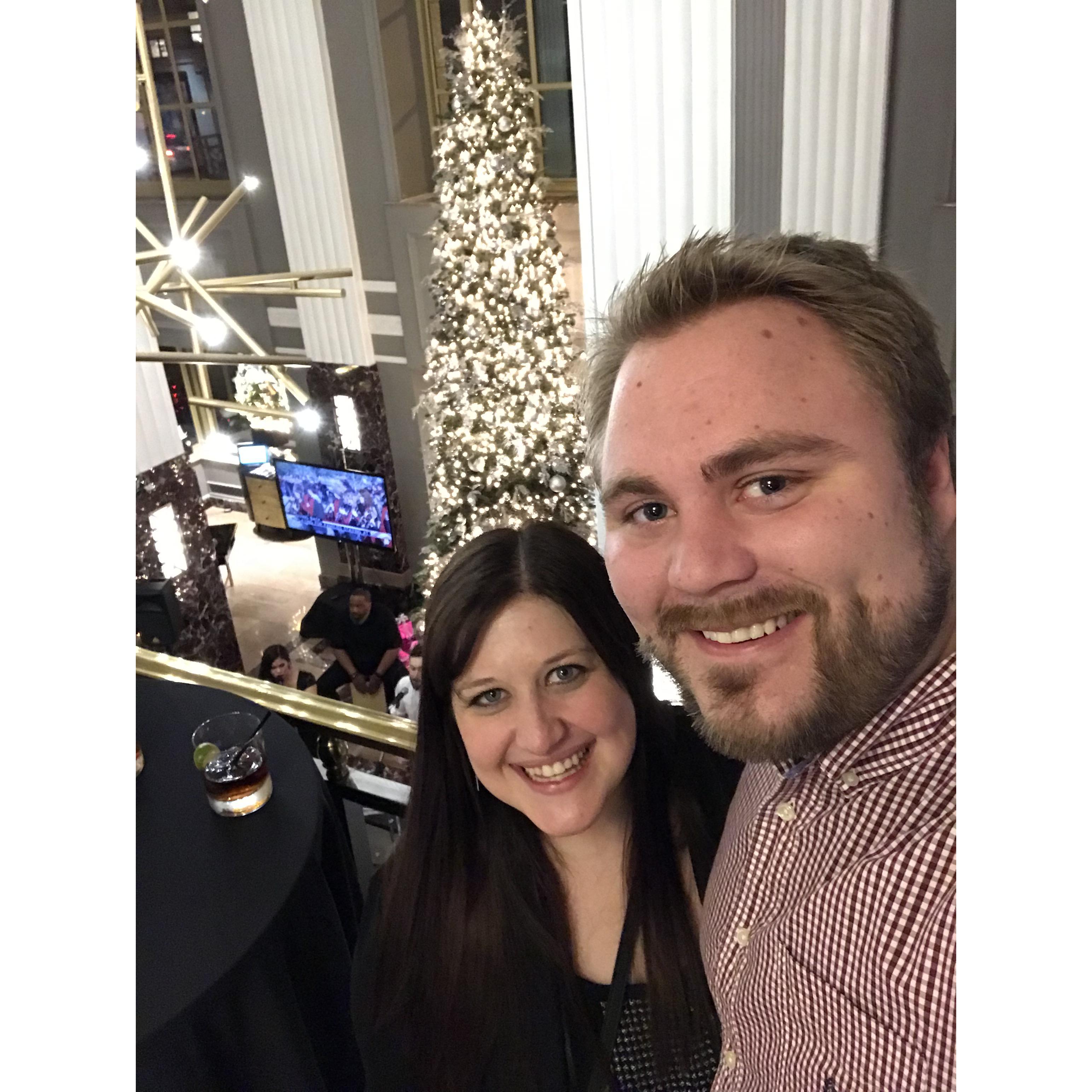 The day we made it official - Happy New Year!