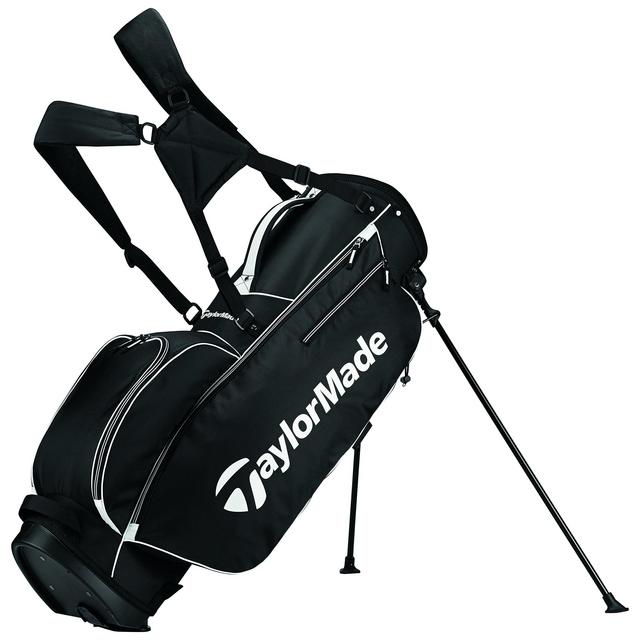 TaylorMade 2017 TM 5.0 Stand Golf Bag, Black/White