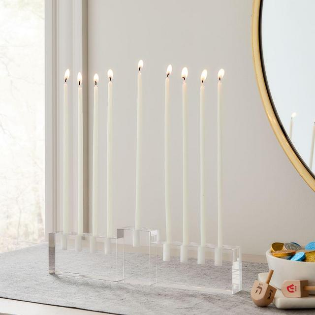 Glass Menorah