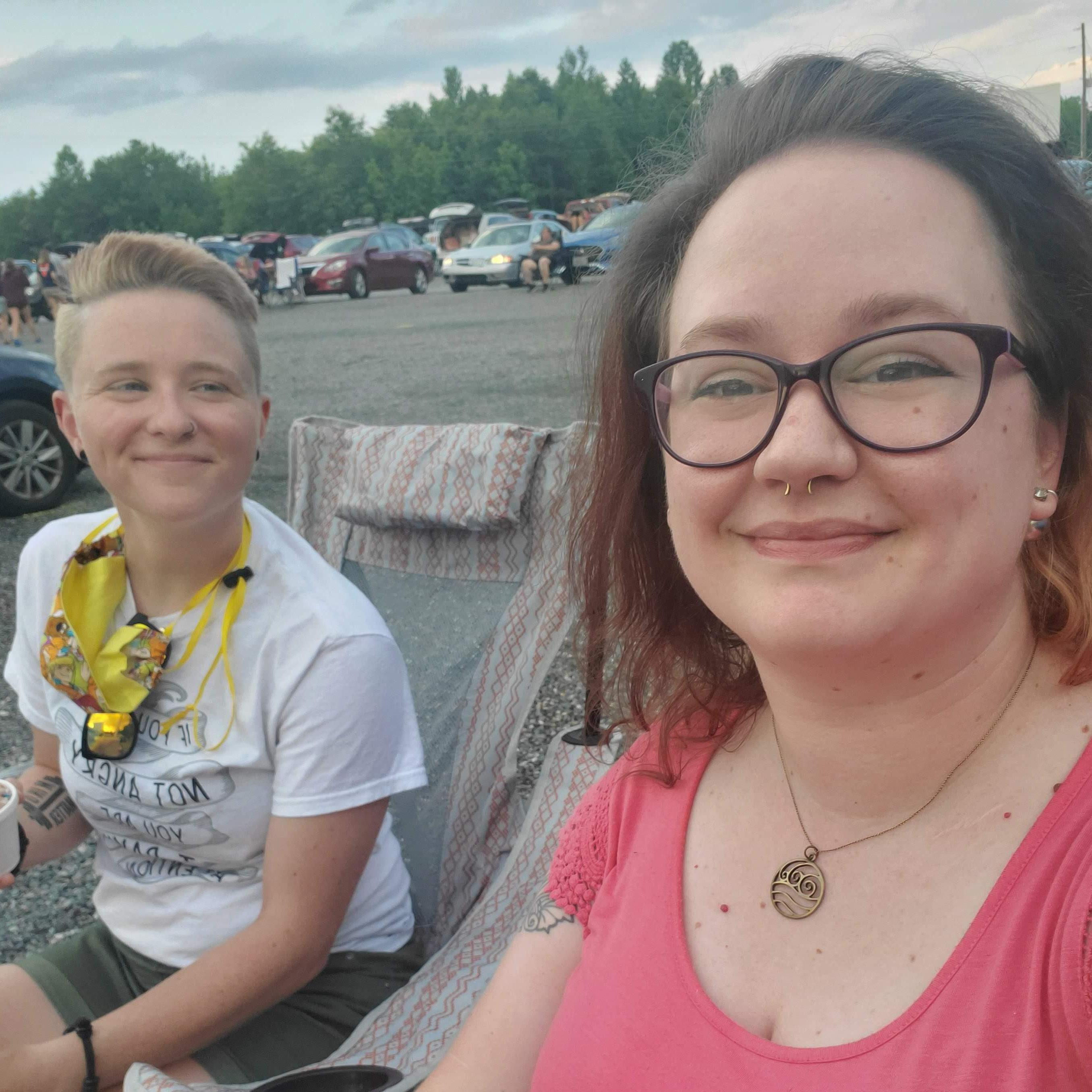 Drive-in movie date! Get you a girl who looks at you like T looks at me.