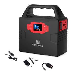 151Wh 40800mAh Portable Generator Power Station, 100W CPAP Battery Pack, Home Camping Emergency Power Supply Charged by Solar Panel/Wall Outlet/Car with Dual 110V AC Inverter, DC 12V, USB Ports