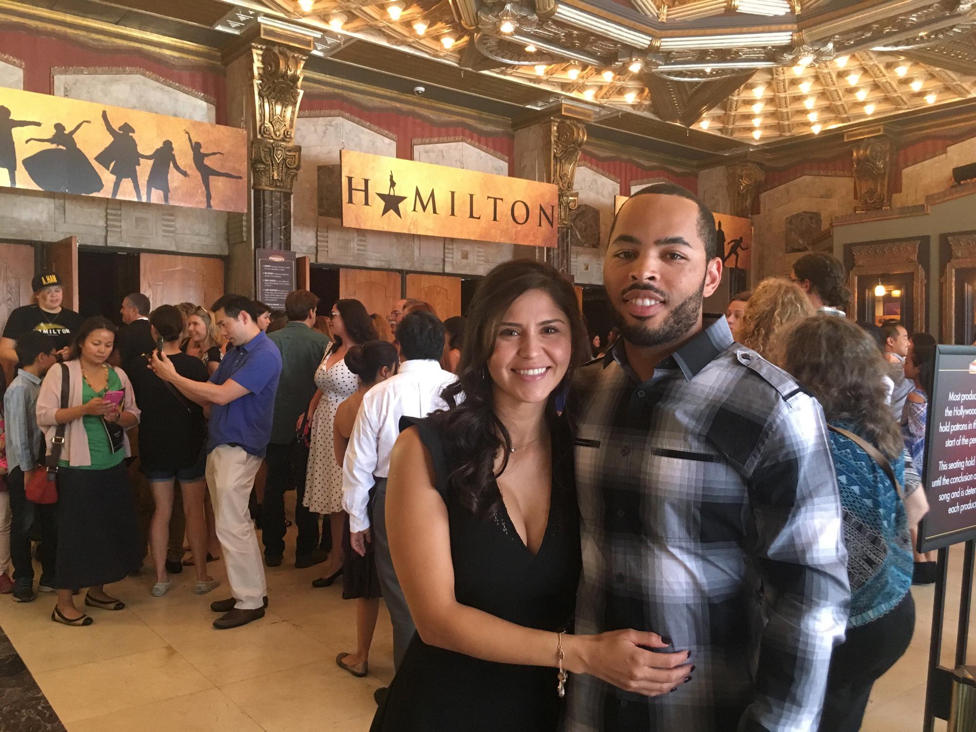 Hamilton Musical
Hollywood Pantages Theatre
September 2017