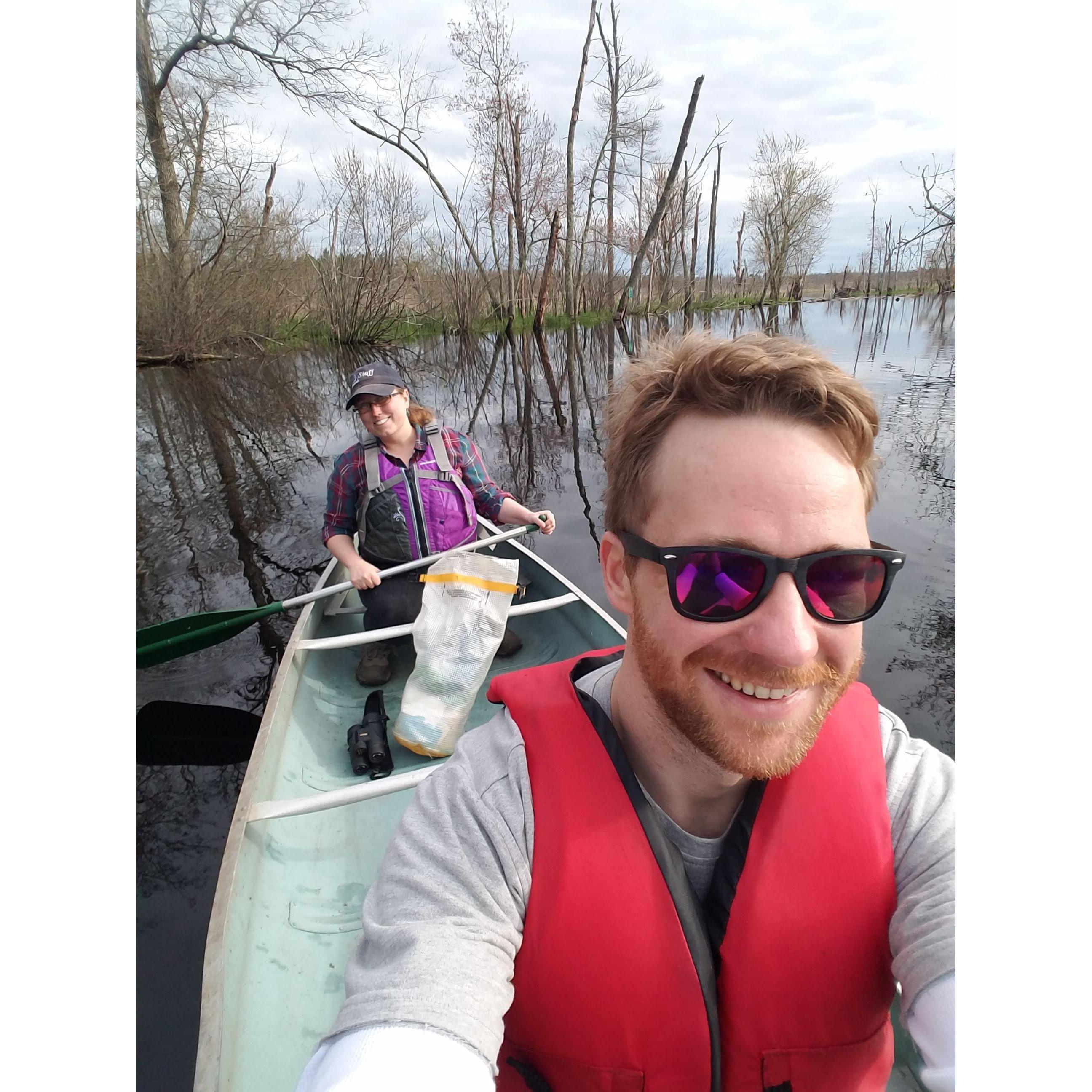 Paddling on the Ipswich River