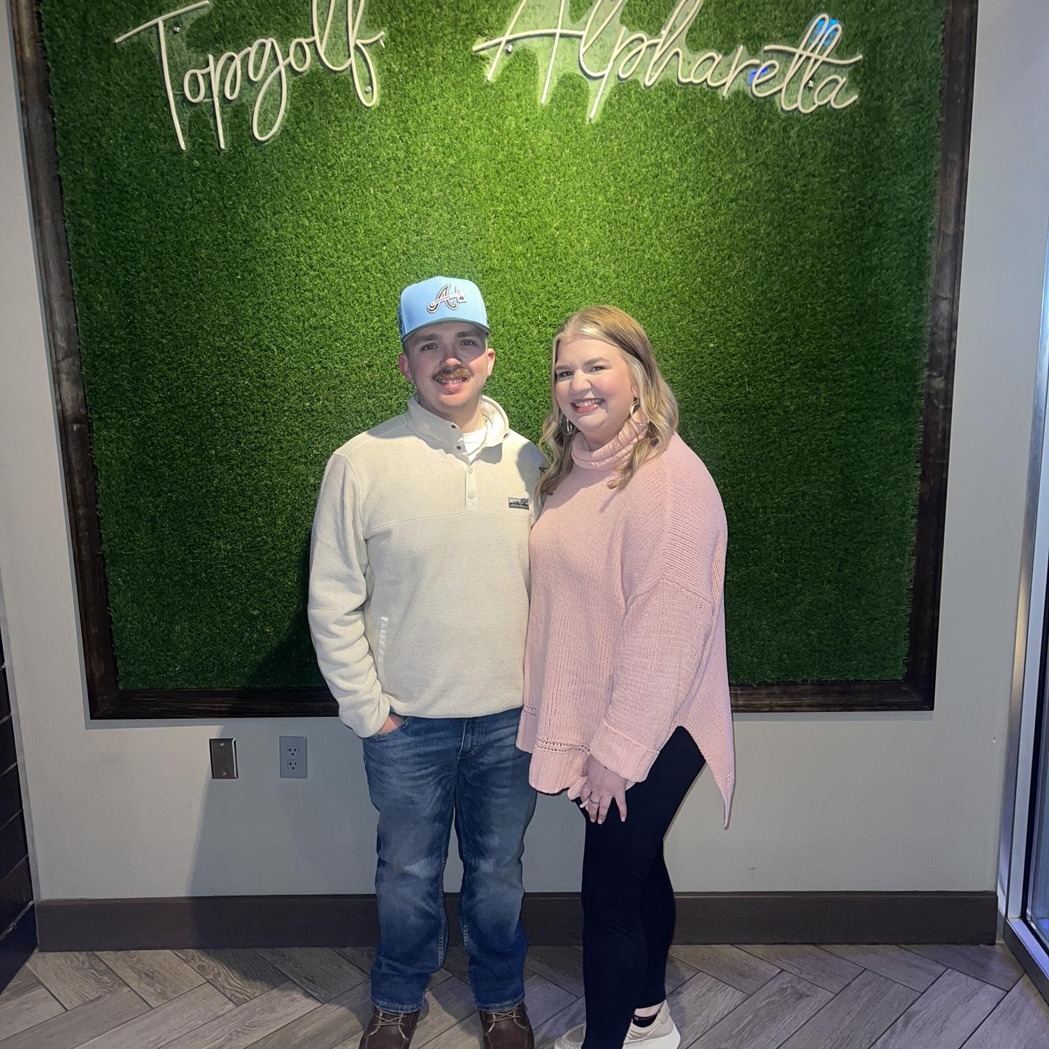 Second date! Top Golf with Brittany & Justin!