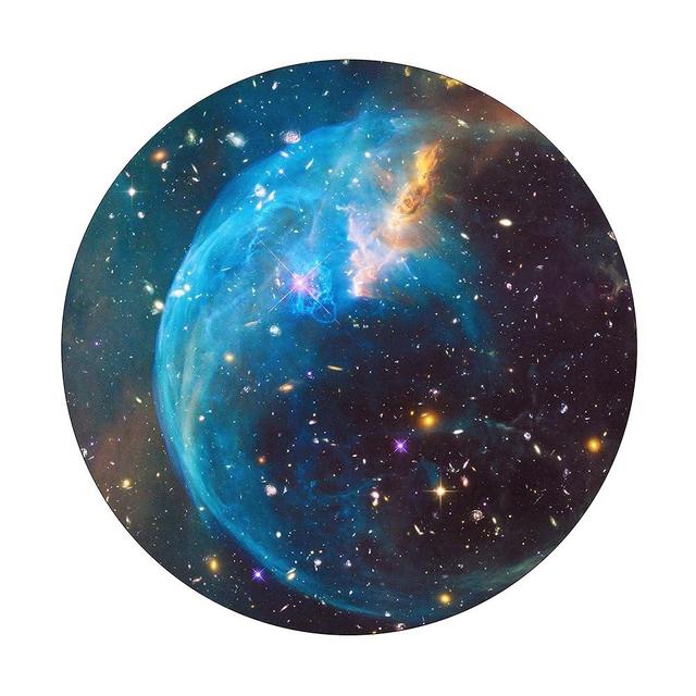 Slide Discs for Orzorz Star Projector Galaxy Night Light Home Planetarium Projector (Work with Orzorz Star Projector) (Bubble Nebula)