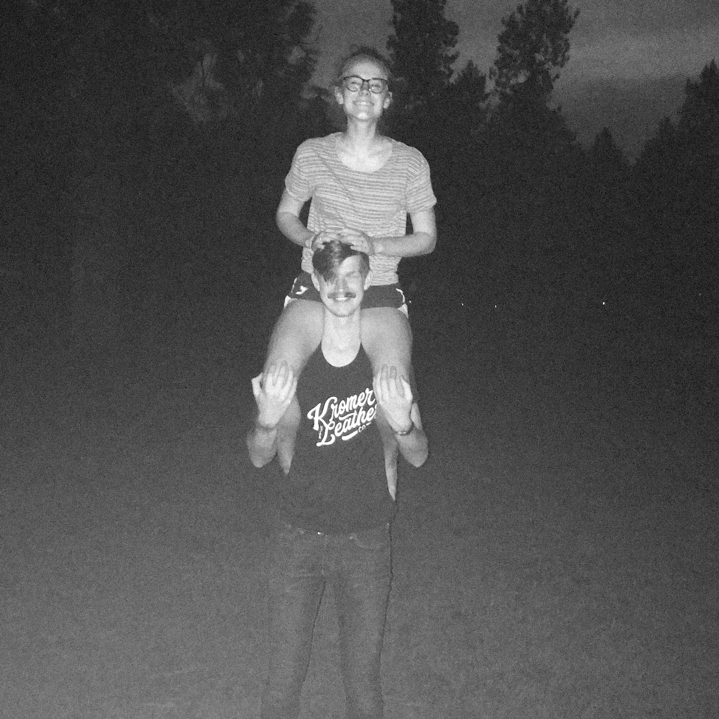 silliness from our first month of dating