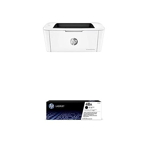 HP LaserJet Pro M15w Wireless Laser Printer (W2G51A) with Black Toner