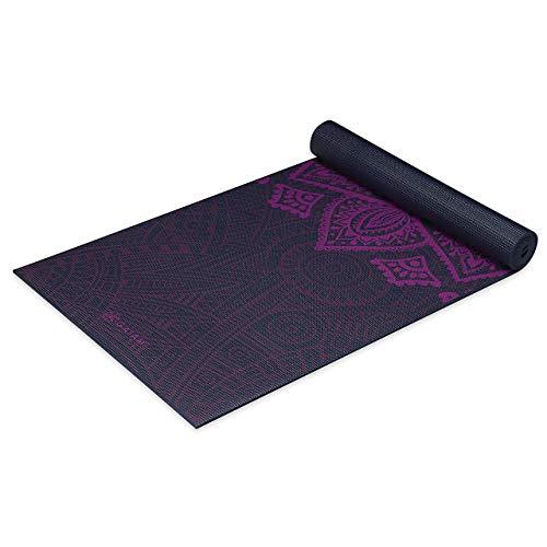 Gaiam Yoga Mat - Premium 6mm Print Extra Thick Non Slip Exercise & Fitness Mat for All Types of Yoga, Pilates & Floor Workouts (68" x 24" x 6mm)