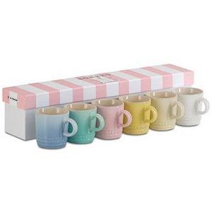 Sorbet Collection 6-Pc. Espresso Mugs Set