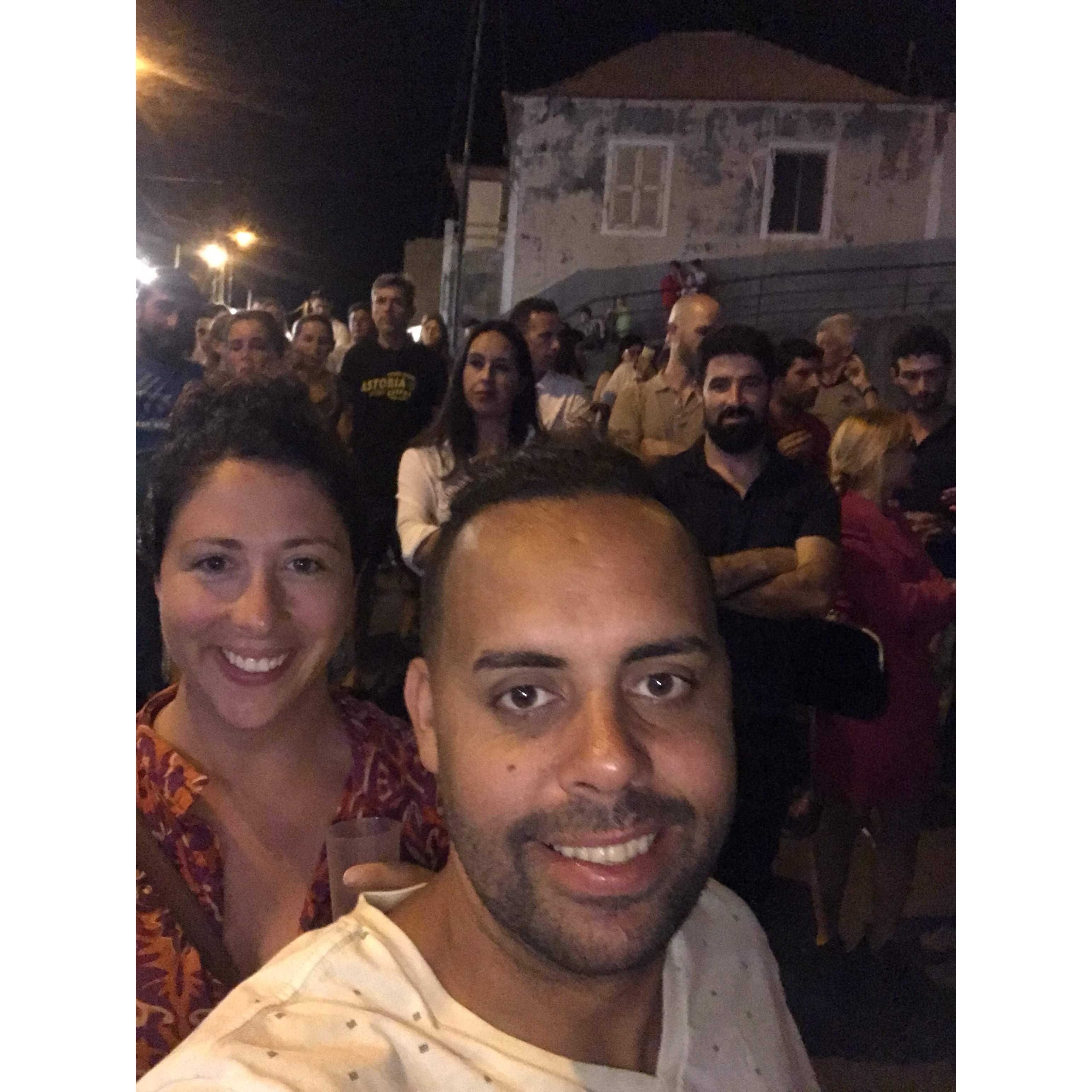 Our first trip together to Rogerio's hometown, Paul do Mar, Madeira