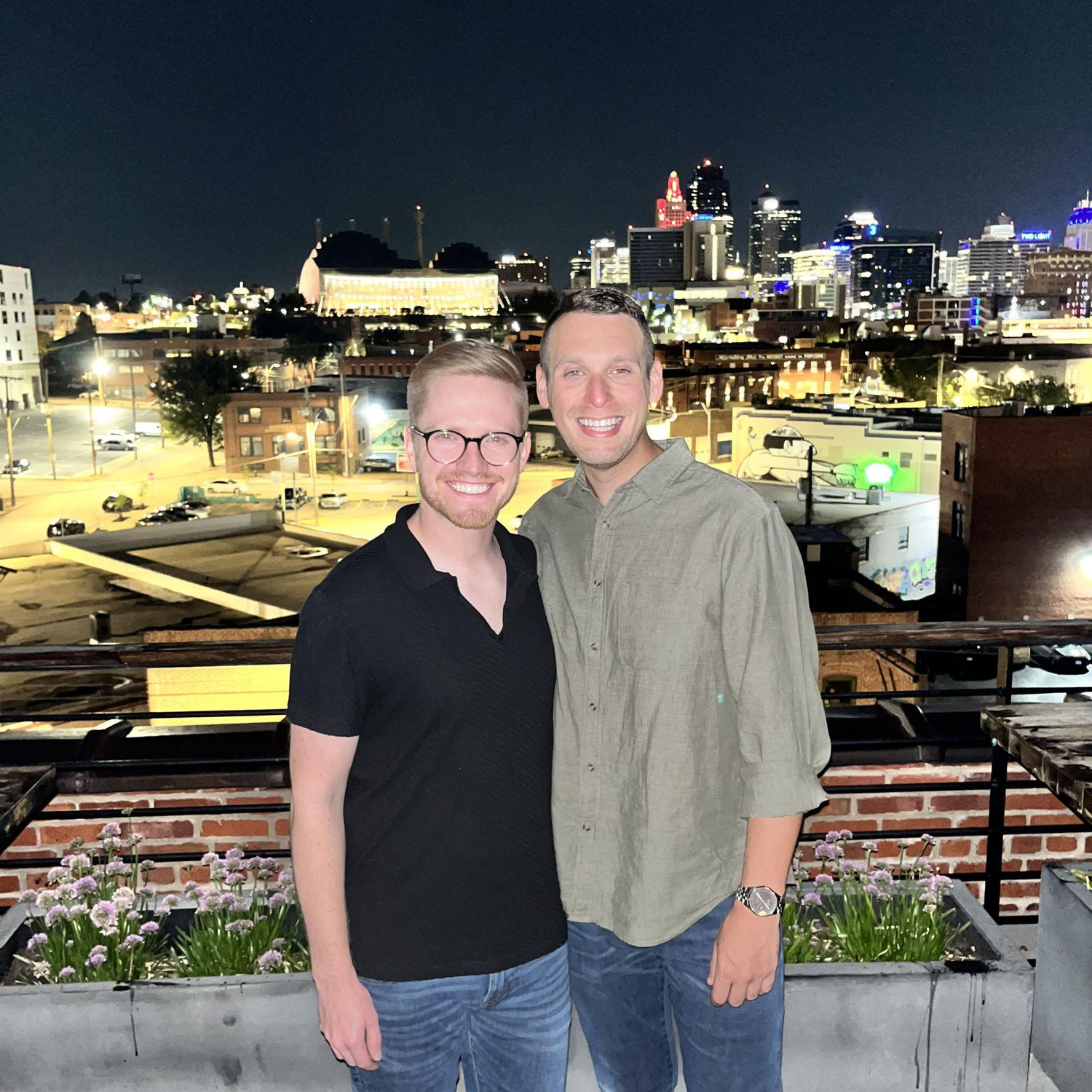 Kansas City, Missouri - Percheron Rooftop Bar (Noah's 30th)
