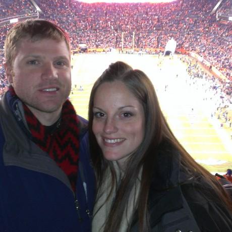 Chargers at Broncos game