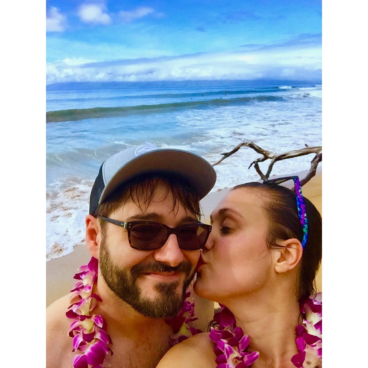 Our first trip to Hawaii in celebration of Passley's recent PhD!