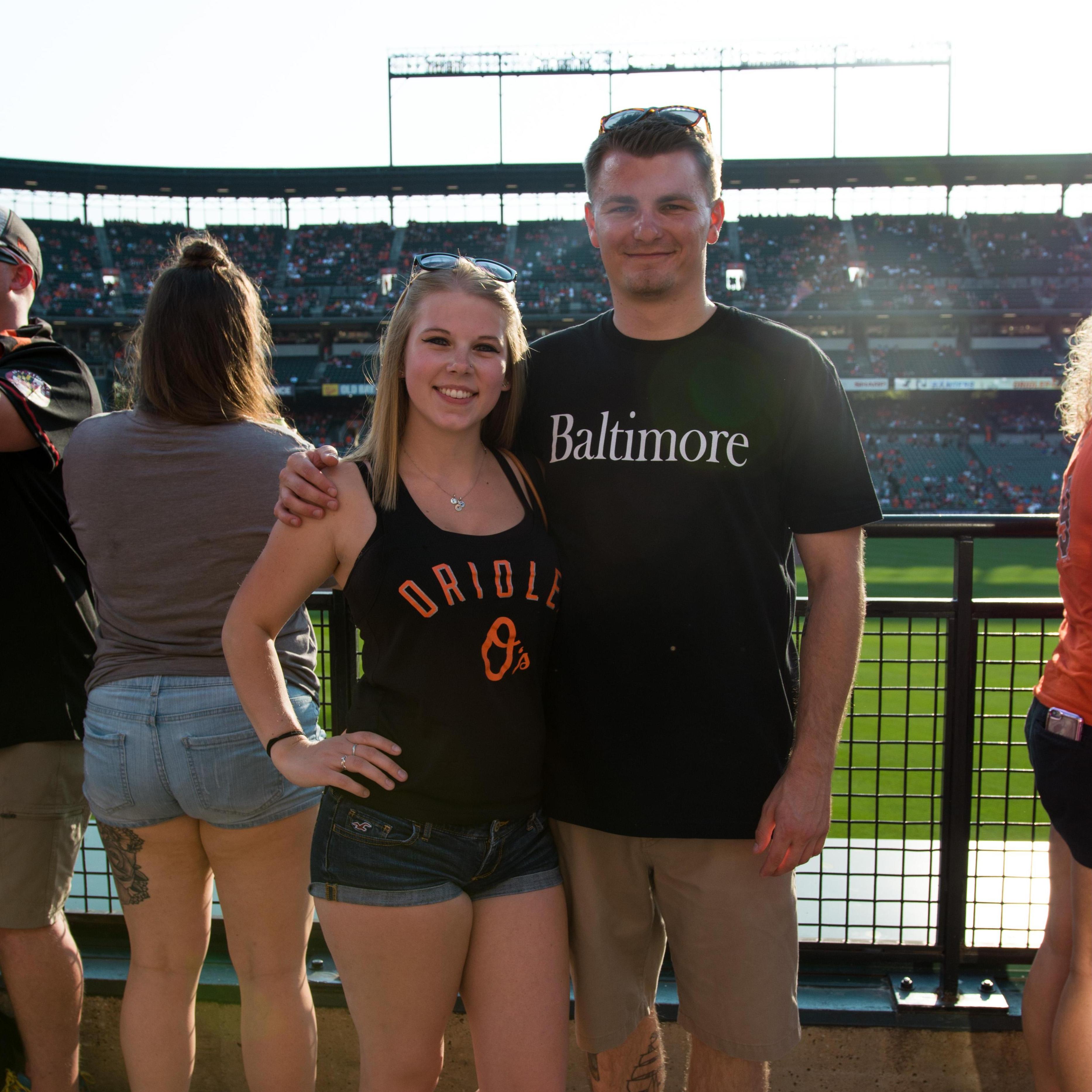 July 14, 2018 - Cheering on the Orioles!