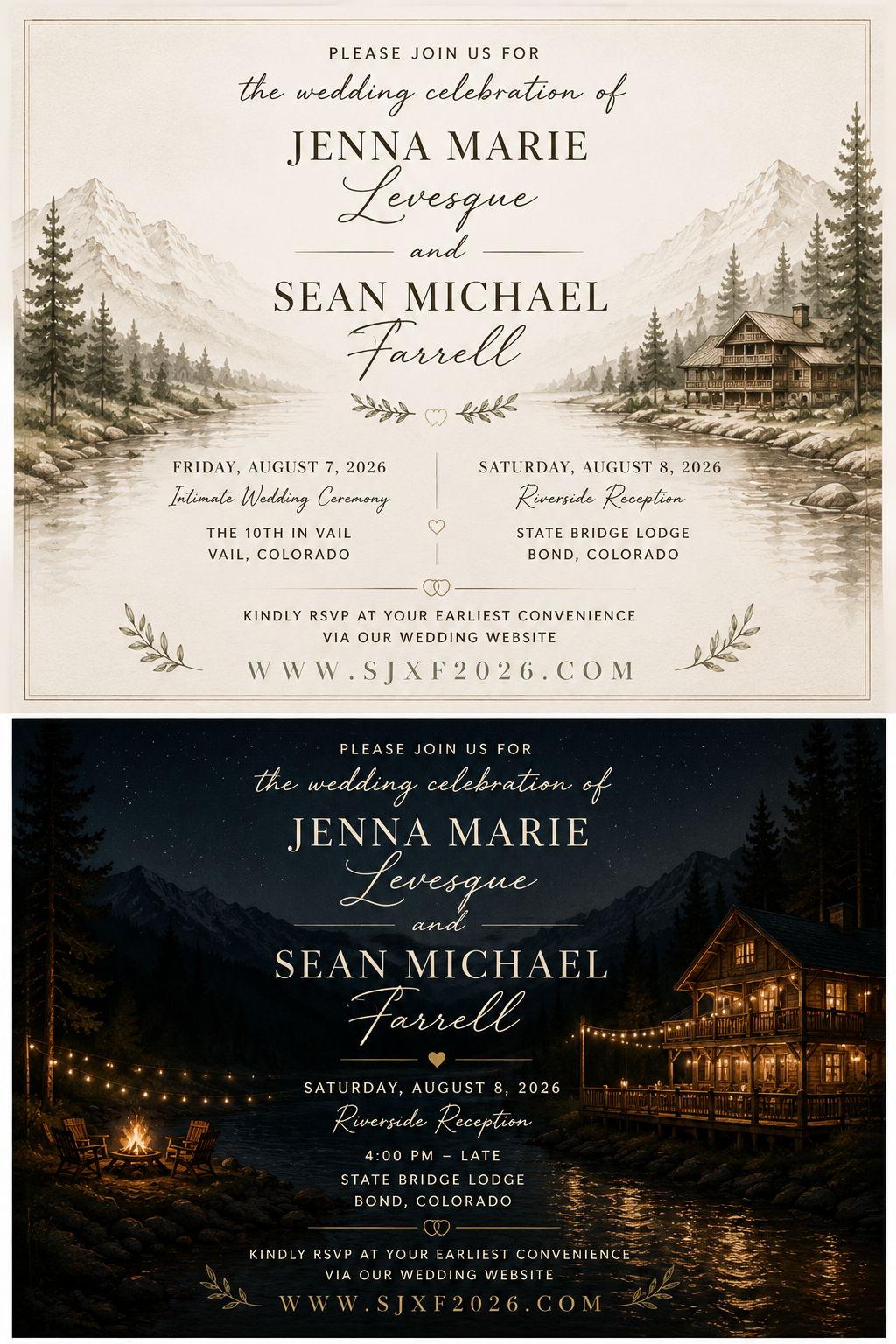 The Wedding Website of Jenna Levesque and Sean Farrell