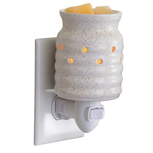 CANDLE WARMERS ETC Pluggable Fragrance Warmer- Decorative Plug-in for Warming Scented Candle Wax Melts and Tarts or Essential Oils, Farmhouse