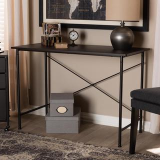 Tavin Industrial Criss-Cross Desk