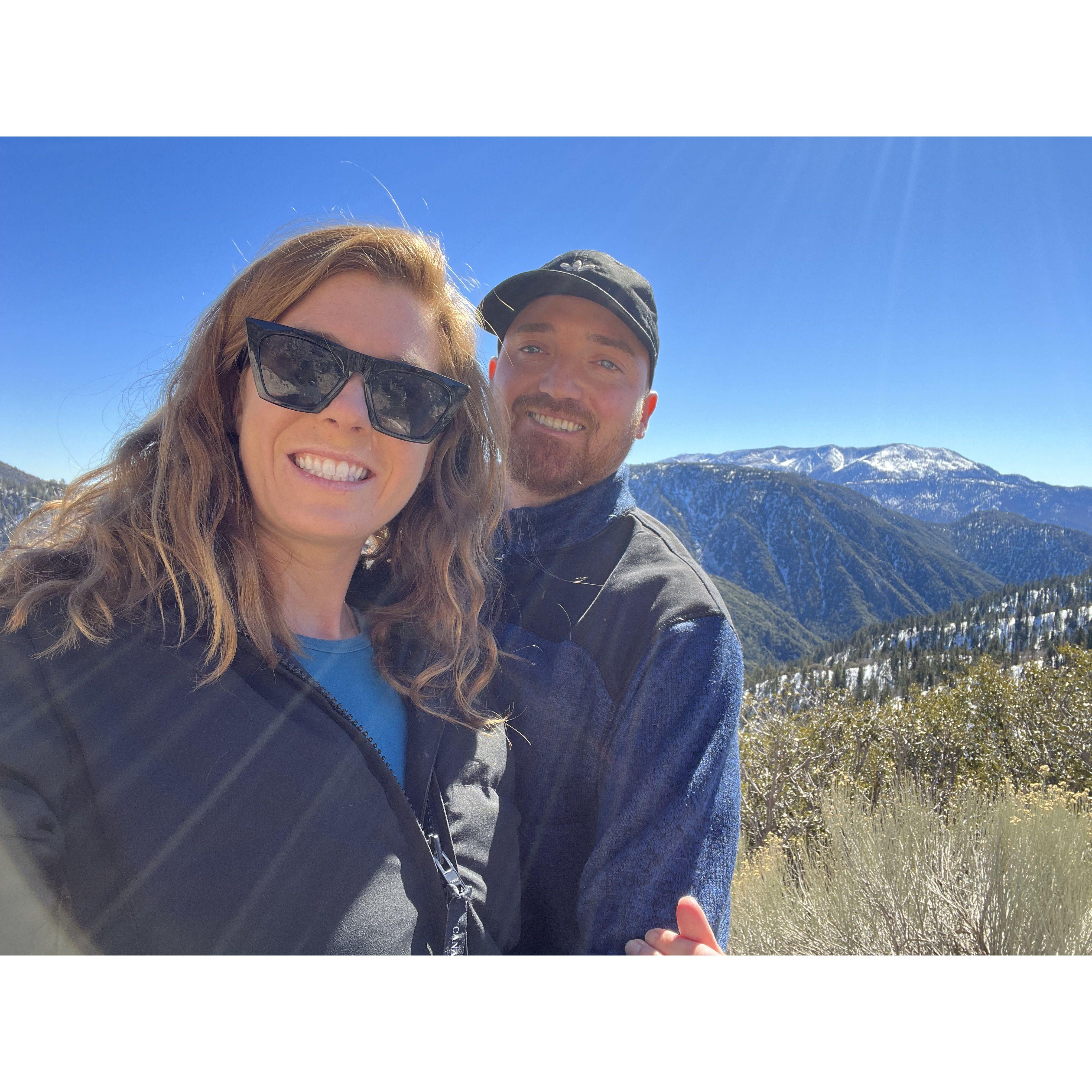 Our first trip to Big Bear for a quick getaway to the snow