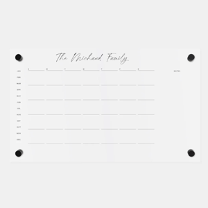 Floating Acrylic Wall Calendar | Artifact Uprising
