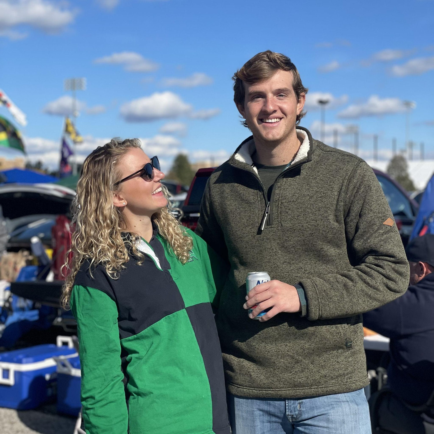 Jack's first ND tailgate & game in October 2021